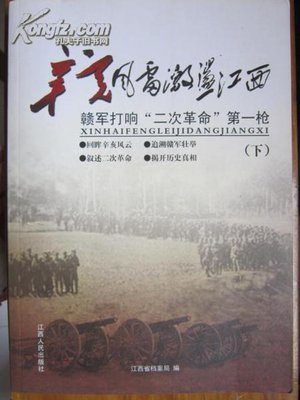 cover image of 辛亥风雷激荡江西赣军打响"二次革命"（上下册）Xin Hai tempest agitate Jiangxi Gan Army started the "two revolution" Whole volume